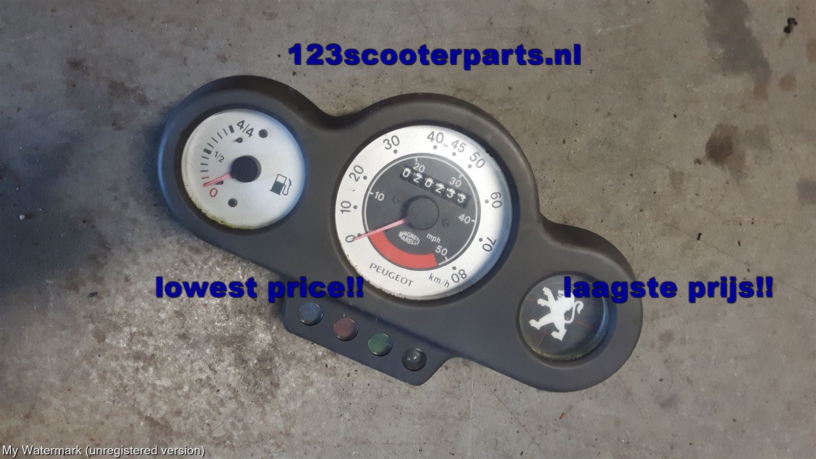 Peugeot Speedfight  speedometer / counter