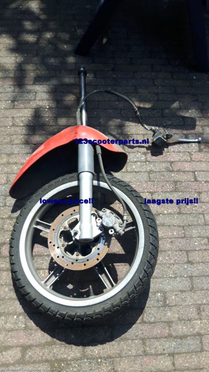 Piaggio Liberty front fork complete and wheel brake systhem