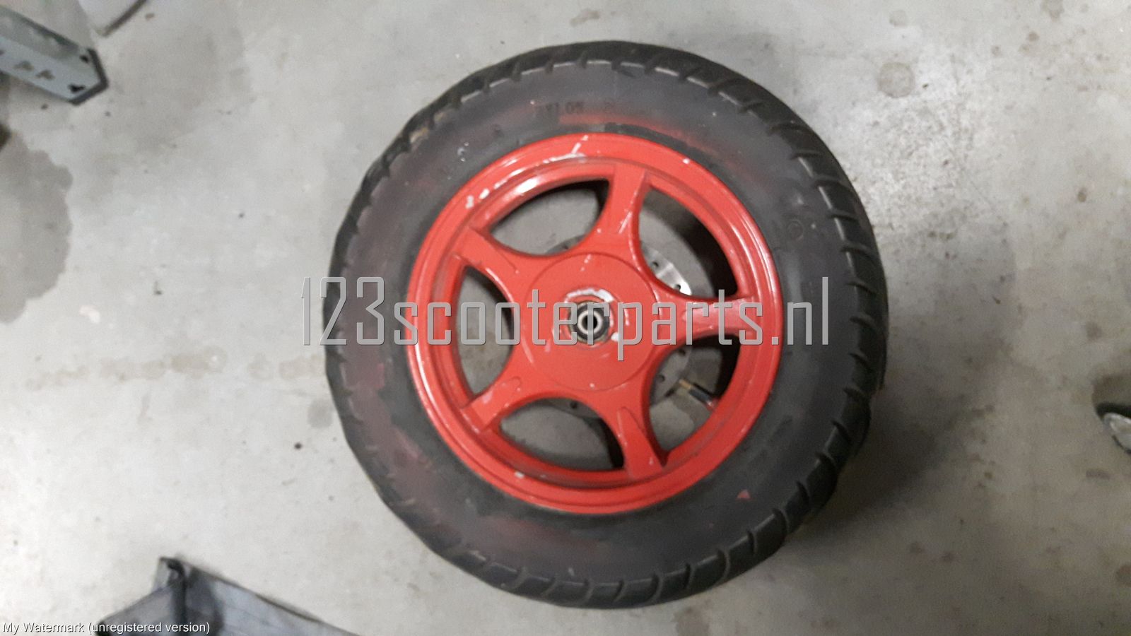 Front wheel and tire/brake disc BAOTIAN SPEEDY BT49QT-9R1