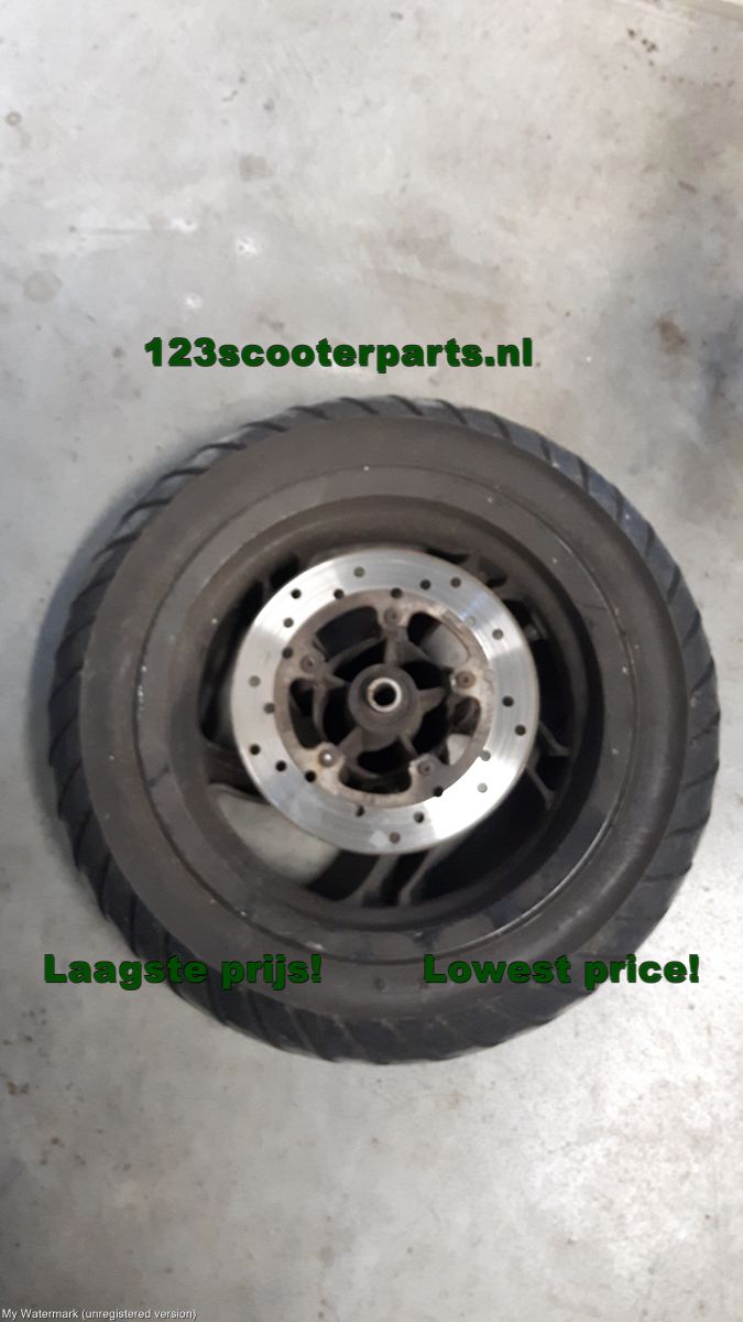 Piaggio FLY fronthweel tire and brake disc