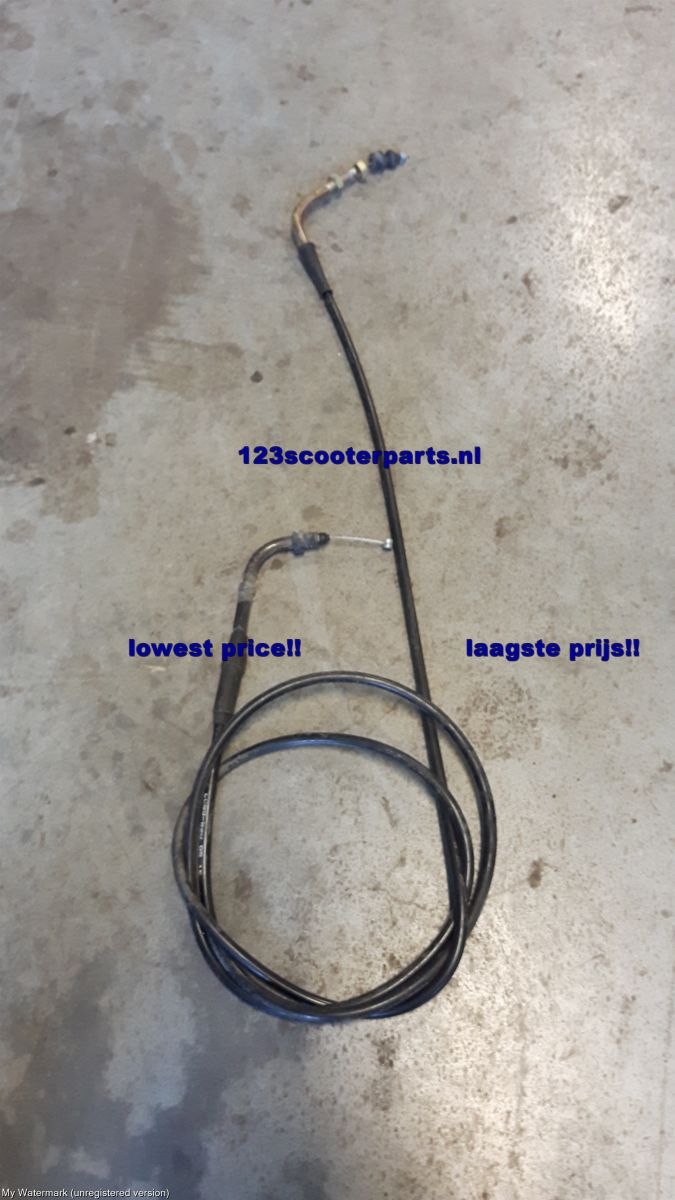 Kymco Agility 10 inch  gas kabel